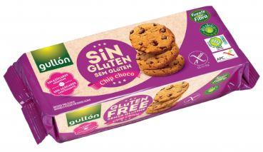 Galleta choco chip sin gluten Gullon 130 g
