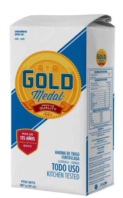 Harina de trigo Gold Medal 907 g