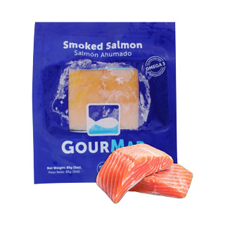 Salmón ahumado lascas Gourmar 3 oz
