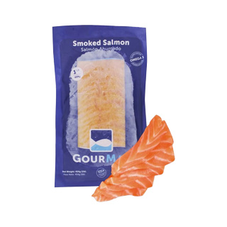 Salmón ahumado lascas Gourmar 1 lb