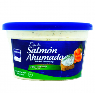 Dip de salmón ahumado con eneldo Gourmar 260 G
