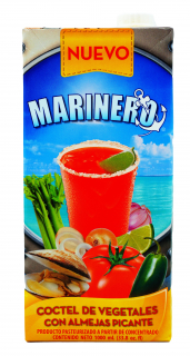 Marinero Cóctel Vegetales con Almejas Picante 1 Lt.