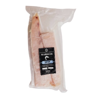Central de carnes Filete de Dorado 0.90 a 1.10 lb (2 Filetes)