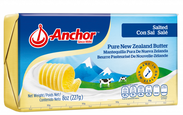 Mantequilla con sal Anchor 227 g