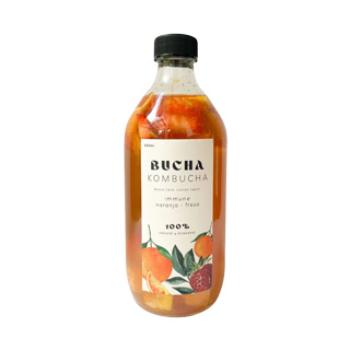 Bucha Kombucha Inmune Fresa y Naranja 503 ml