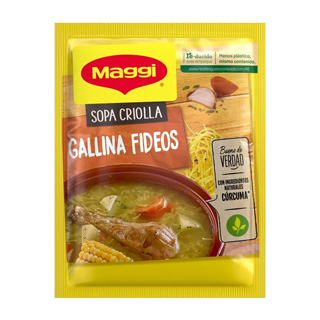 Maggi Sopa Criolla Gallina Con Fideos 60 gr.