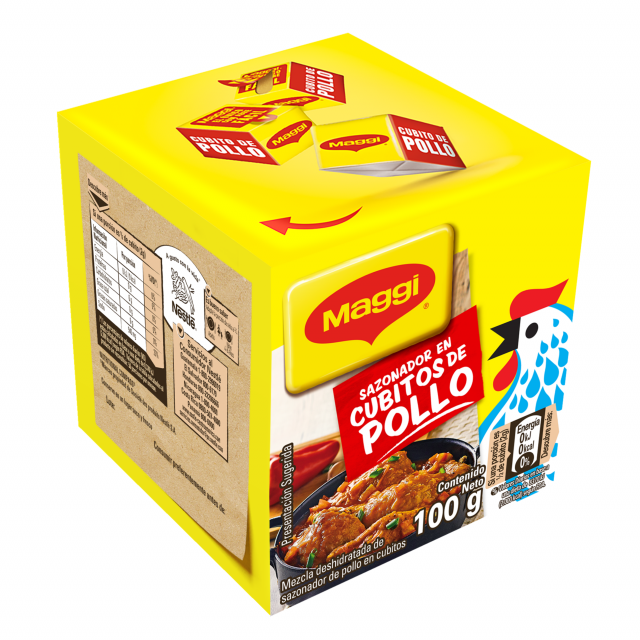 Cubito de pollo sazonador Maggi 25 und 4gr.