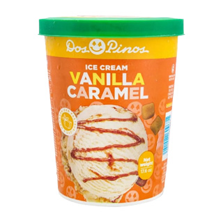 Helado Veteado Caramelo Dos Pinos 1/4 Galon