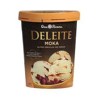 Helado Deleite Moka Dos Pinos 565 G - 1/4 Galon