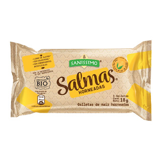 Galletas Sanissimo Salmas Horneadas 18gUni