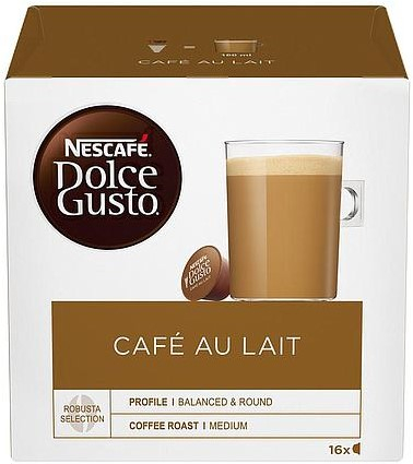 Cápsulas Café Au Lait Dolce Gusto 16uds. 