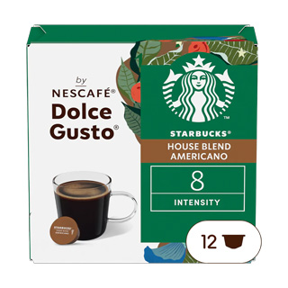Cápsulas Café Americano House Blend Starbucks 102gr.