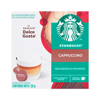 Cápsulas Capuccino Starbucks 120 gr.