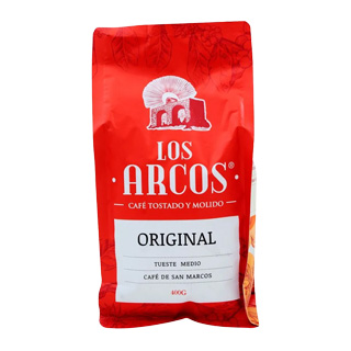 Los Arcos Café Tostado y Molido Original Tueste Medio Café de San Marcos 400gr