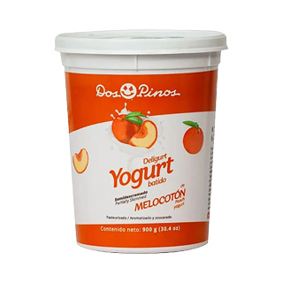 Yogurt Melocoton Dos Pinos 900 Gramos