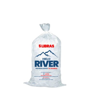 Hielo River Bolsa 5 lb.