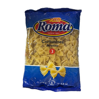 Pasta Roma Corbatines Browties No.3 250 Gr