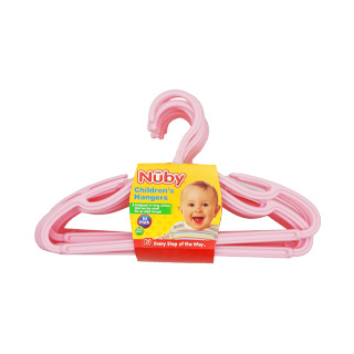 Nuby Perchas Plásticas Para Ropa De Bebe 10 UN