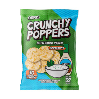 Crunchy Poppers Buttermilk Ranch 150gr.