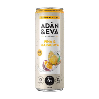 Adan & Eva Maracuyá & Piña Con Ron 355 ml.