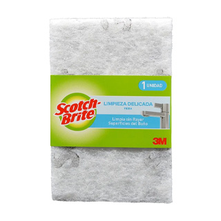 Esponja limpieza delicada blanco baños Scotch-Brite® 1 und