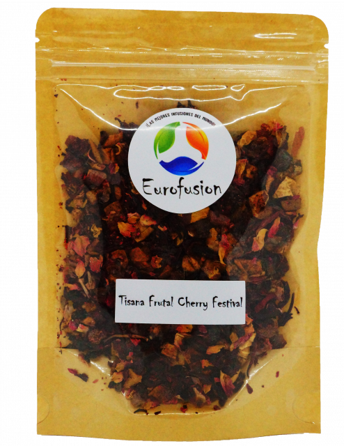 Infusión de Té Cherry Festival 60gr. Eurofusión