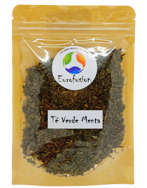 Té Verde Menta 60gr. Eurofusión