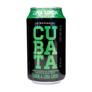 Cubata sabor lima limón lata 350ml