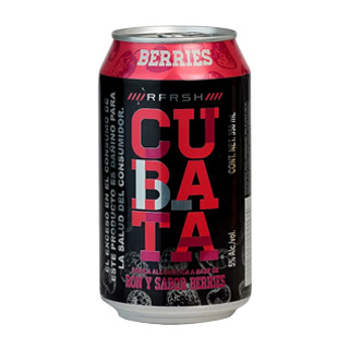 Cubata Sabor Berries Lata 350 ml.