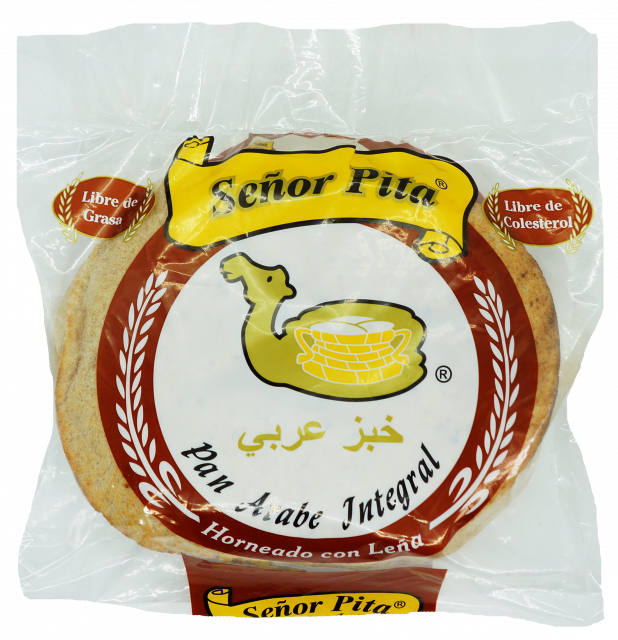 Pan Pita integral Señor Pita 480 gramos