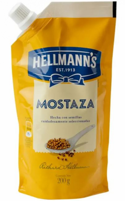 Mostaza Hellmanns doypack 200gr.