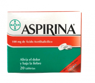 Aspirina bayer niño 0.1 g 20 uds