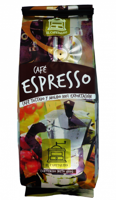 Café molido espresso El Cafetalito 460 g