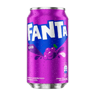 Fanta Uva Lata 354 ml.