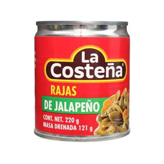 Jalapeño en Rajas La Costeña 220 gr.