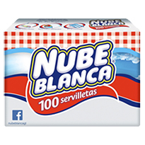 Servilletas Nube Blanca 100 Und