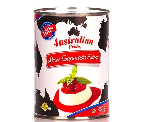 Leche evaporada Australian 410 g