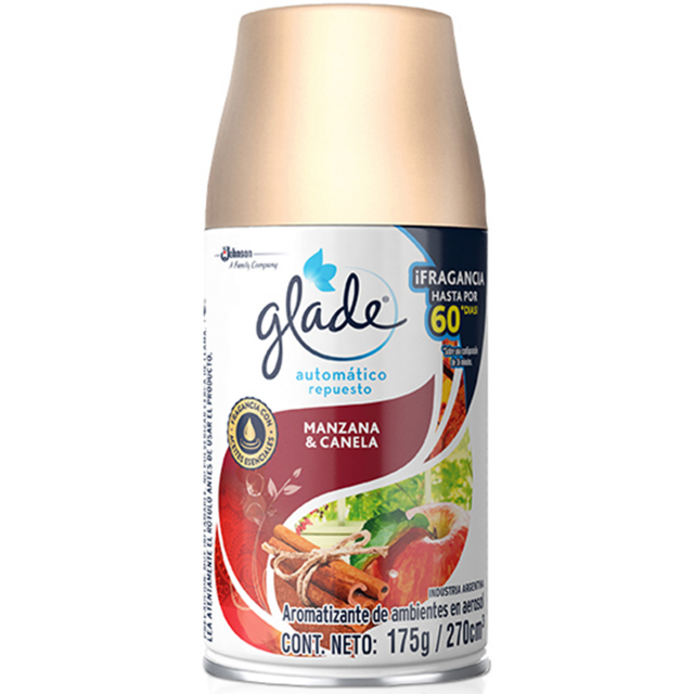 Repuesto Glade automático manzana canela 175 g