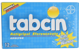 Tabcin efervescente 12 uds