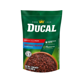 Frijol entero rojo Ducal 14 oz.