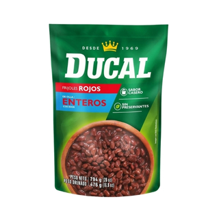Frijol entero rojo Ducal 28 Onzas