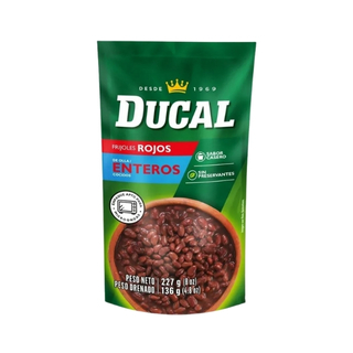 Frijol Entero Rojo Ducal 8 oz.