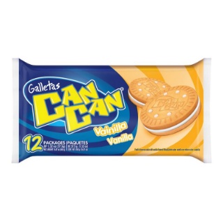 Galleta Vainilla Can Can 37.5 g 12 pack
