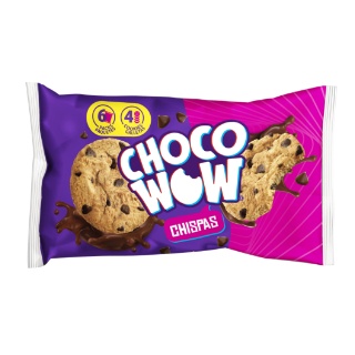Galleta Chipas Chocolate Chocowow 216 g 6 Pack