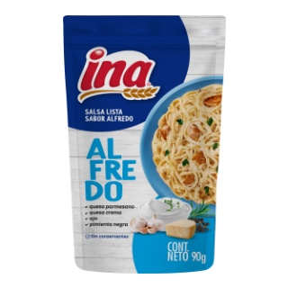 Salsa Alfredo Ina 90 gramos