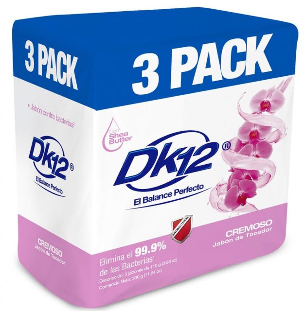 Jabón Cremoso DK12 3 Pack 300 gr.