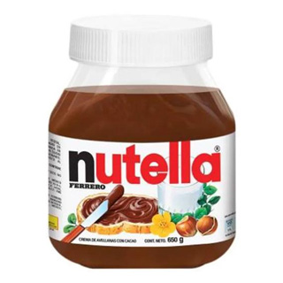Frasco De Nutella 650 gr.