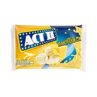 Act II Poporopo Sabor Mantequilla 80 gr.