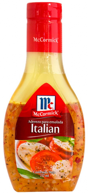 Aderezo Italiano McCormick 237ml.

