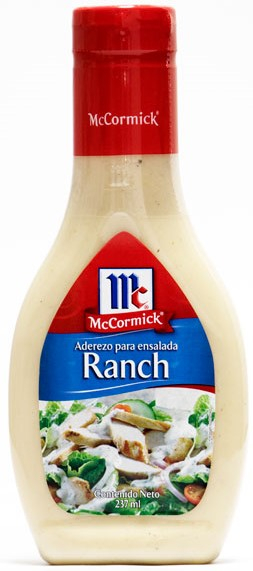 McCormick Aderezo Ranch 237 ml.